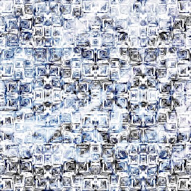 Doku arkaplanı ile geometri tekrarlama deseni