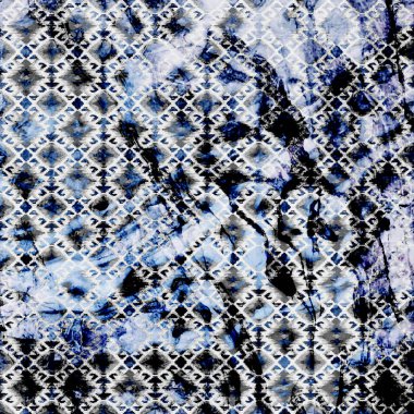 Doku arkaplanı ile geometri tekrarlama deseni