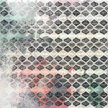 Doku arkaplanı ile geometri tekrarlama deseni