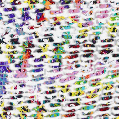 Doku arkaplanı ile geometri tekrarlama deseni