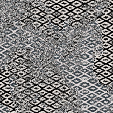 Doku arkaplanı ile geometri tekrarlama deseni