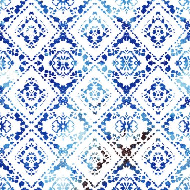 Doku arkaplanı ile geometri tekrarlama deseni