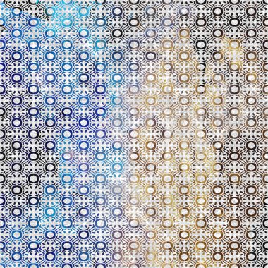 Doku arkaplanı ile geometri tekrarlama deseni