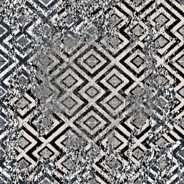 Doku arkaplanı ile geometri tekrarlama deseni
