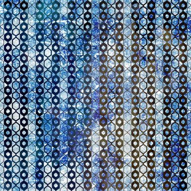 Doku arkaplanı ile geometri tekrarlama deseni