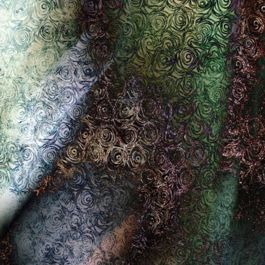 Doku arkaplanı ile geometri tekrarlama deseni