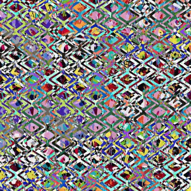 Doku arkaplanı ile geometri tekrarlama deseni