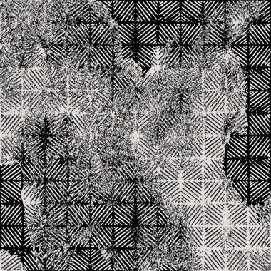 Doku arkaplanı ile geometri tekrarlama deseni