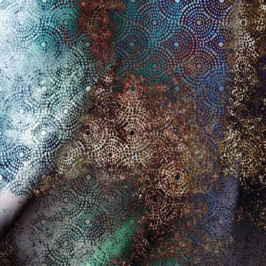 Doku arkaplanı ile geometri tekrarlama deseni