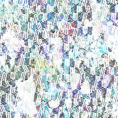 Doku arkaplanı ile geometri tekrarlama deseni