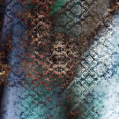 Doku arkaplanı ile geometri tekrarlama deseni