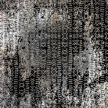 Doku arkaplanı ile geometri tekrarlama deseni