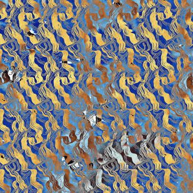 Doku arkaplanı ile geometri tekrarlama deseni