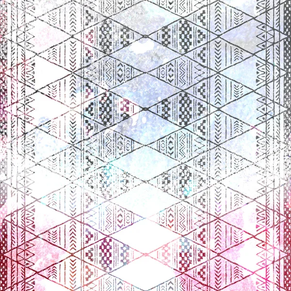 Геометрія Повторюваний Візерунок Текстурою Фону — стокове фото