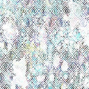 Doku arkaplanı ile geometri tekrarlama deseni