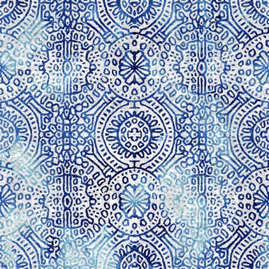 Doku arkaplanı ile geometri tekrarlama deseni