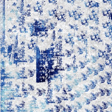 Doku arkaplanı ile geometri tekrarlama deseni