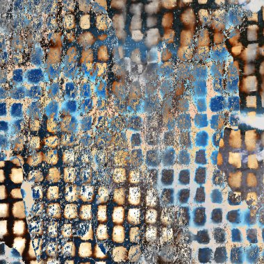 Doku arkaplanı ile geometri tekrarlama deseni