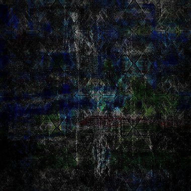 Doku arkaplanı ile geometri tekrarlama deseni