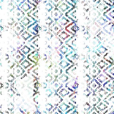 Doku arkaplanı ile geometri tekrarlama deseni