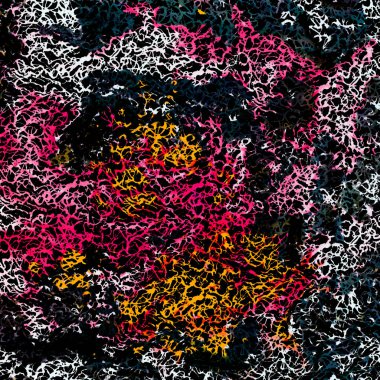 Doku arkaplanı ile geometri tekrarlama deseni