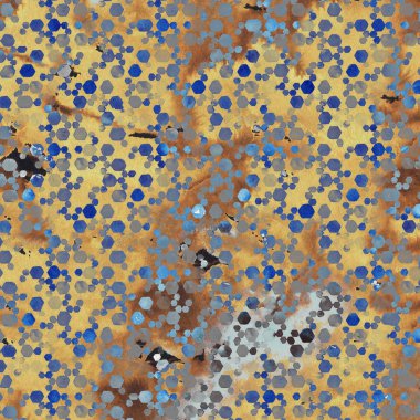 Doku arkaplanı ile geometri tekrarlama deseni