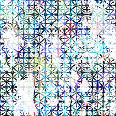 Doku arkaplanı ile geometri tekrarlama deseni