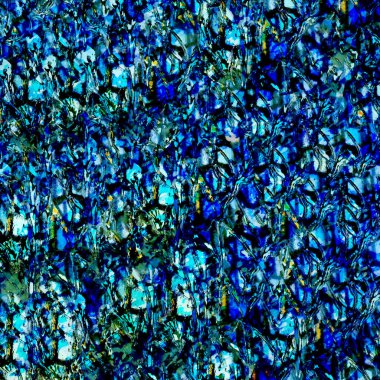 Suluboya efektli geometrik desen