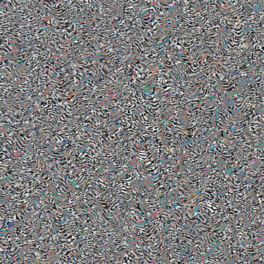 Suluboya efektli geometrik desen