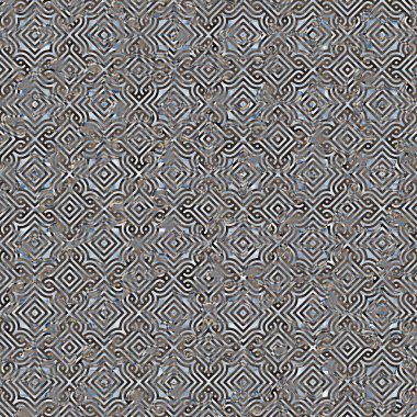 Suluboya efektli geometrik desen