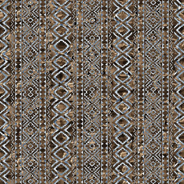 Geometryczny Wzór Tekstury Efektem Akwareli — Zdjęcie stockowe