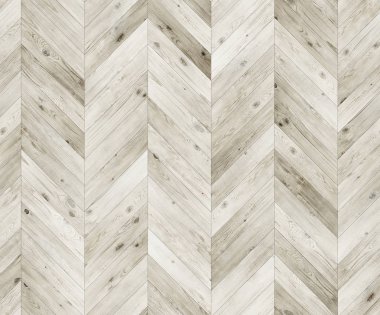 Doğal parke sorunsuz kat doku Chevron ağartılmış