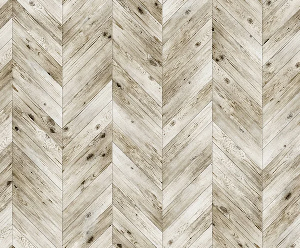 Chevron blanqueado parquet natural textura del piso sin costuras — Foto de Stock