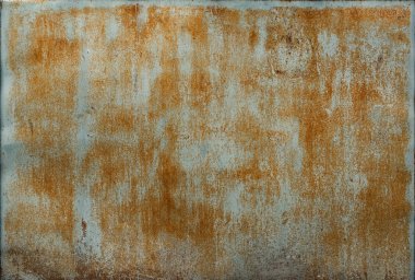 Eskimiş paslı metal doku arka planı