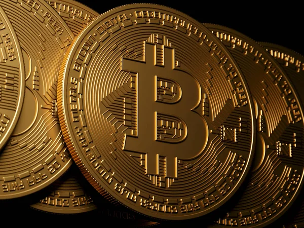 Bitcoin altın yalıtım siyah