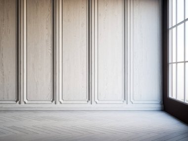 3D render iç panelleri ile