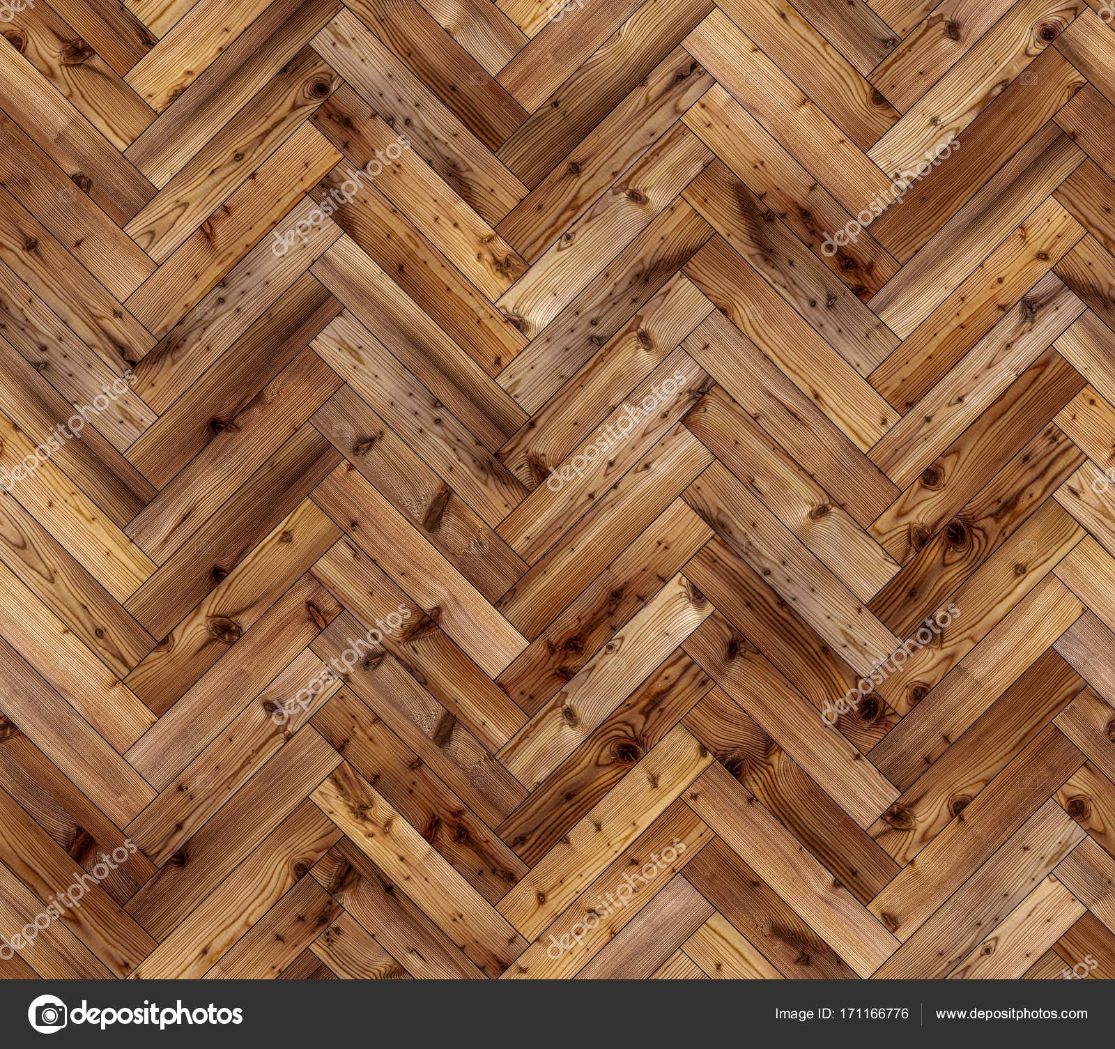 A spina di pesce larice naturale parquet pavimento senza giunte ... Parquet spina pesce