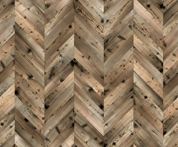 Chevron doğal larch parke sorunsuz kat doku