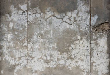 Islak Beton doku çatlaklar ile