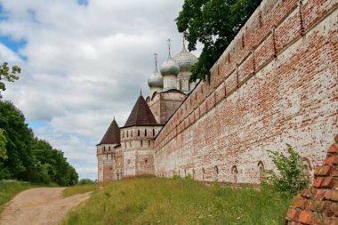 Rusya, Yaroslavl bölgesi, kentsel yerleşme Borisoglebsky. Boris ve Gleb Monastery.57.259392, 39.141497