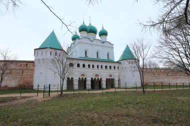 Rusya, Yaroslavl bölgesi, kentsel yerleşme Borisoglebsky. Boris ve Gleb Monastery.57.259392, 39.141497