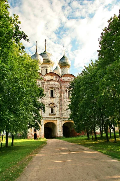 ロシア ヤロスラヴリ地域 都市居住地 Borisoglebsky ボリスとグレブ Monastery 259392 141497 — ストック写真