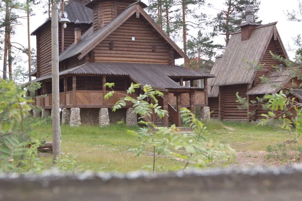 Rusko Jaroslavl Regionu Pereslavl District Talitsy Village Leskhoznaya Street Pereslavl — Stock fotografie