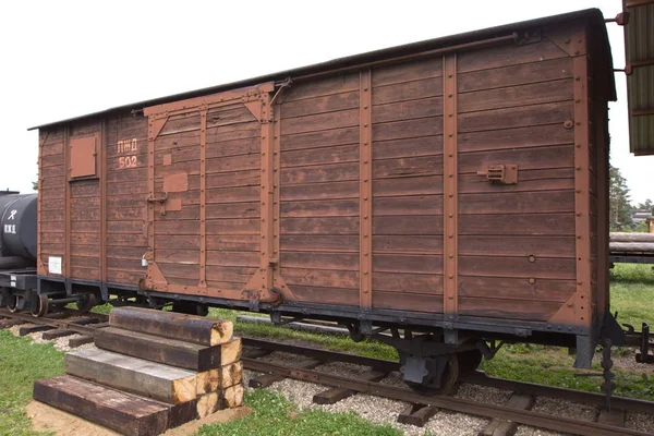 Talitsy Dorf Gebiet Jaroslawl Bezirk Pereslawl Russland Juni 2009 Eisenbahnmuseum — Stockfoto