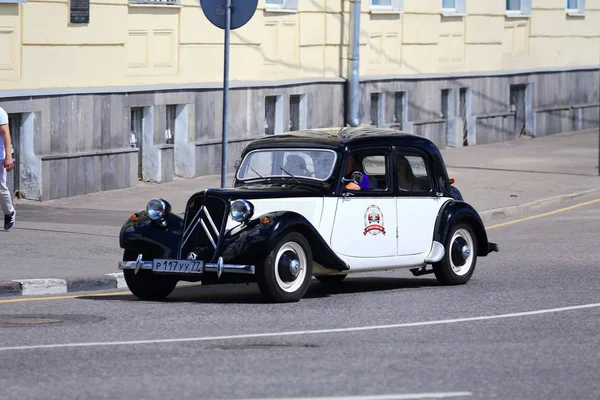 August 2015 Gum Autoralli Gorkyclassic Dies Ist Die Größte Oldtimer — Stockfoto