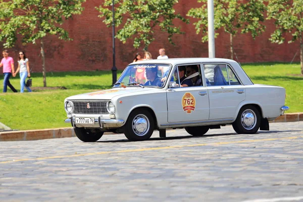 Agosto 2015 Gum Autoralli Gorkyclassic Este Rallye Clásico Más Masivo — Foto de Stock