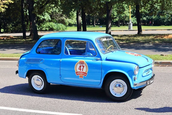 Jul 2014 Gum Autoralli Gorkyclassic Dies Ist Die Größte Oldtimer — Stockfoto