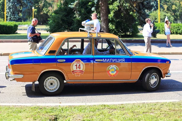 Jul 2014 Gum Autoralli Gorkyclassic Este Rallye Clásico Más Masivo — Foto de Stock