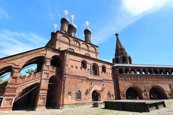 Russland Moskau Krutitskaya Haus Krutitskoye Podvorye Historisches Denkmal Gegründet Xiii — Stockfoto