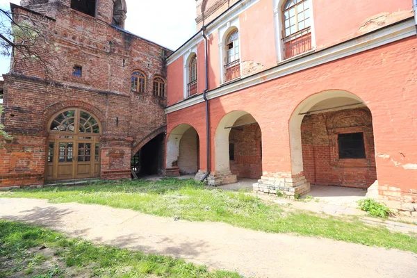 Russia Moscow Krutitskaya House Krutitskoye Podvorye Historical Monument Founded Xiii — Stock Photo, Image